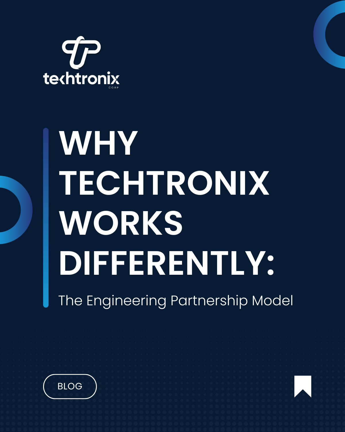 Blog - Why Techtronix Works Differently